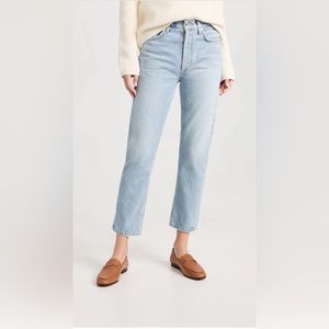 Citizens of Humanity Charlotte Crop High Rise Straight Jeans